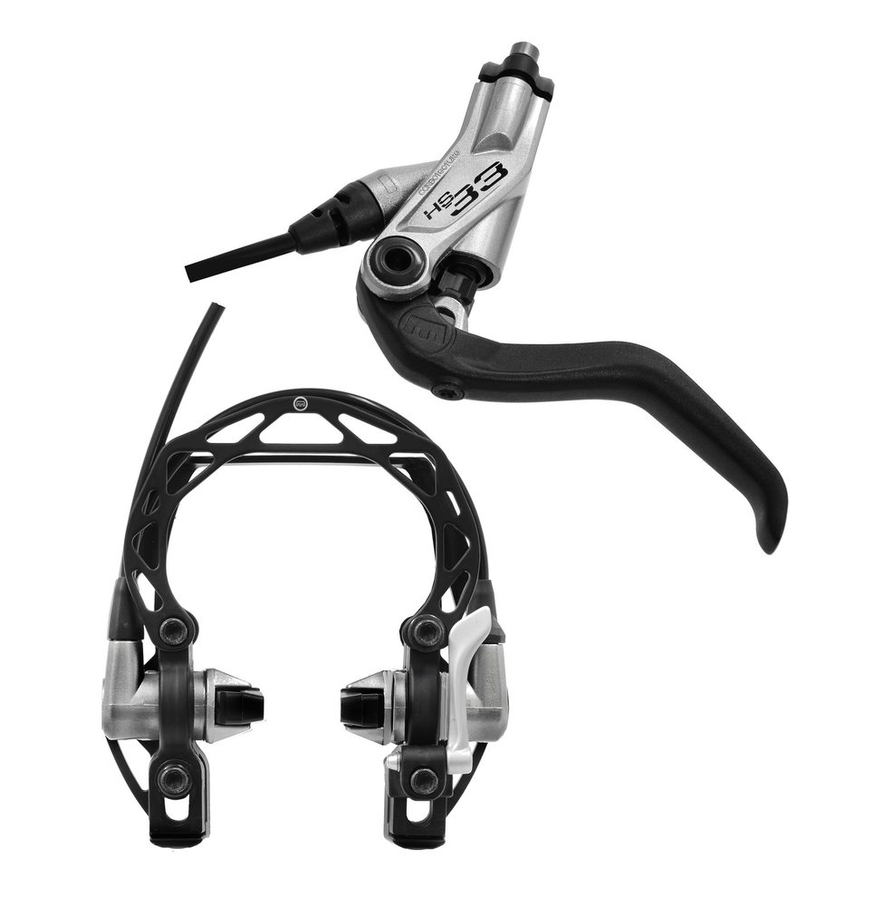 Magura HS33 Frein à Jante Hydraulique (noir, levier 2 doigts)