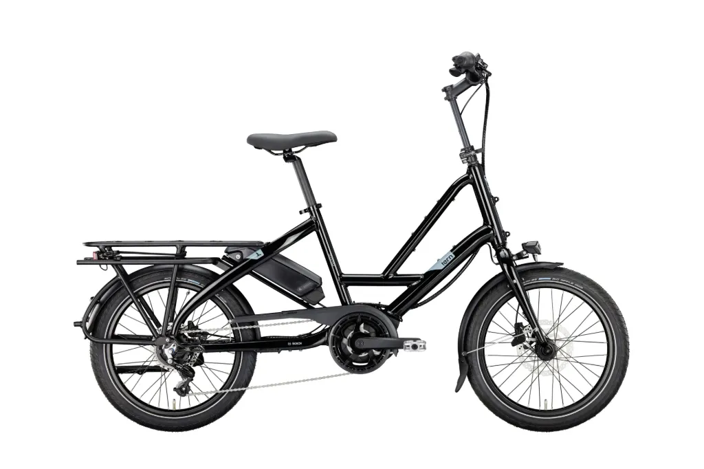 [QH.0008] Tern Quick Haul P5i - Nexus 5 Chaine - 500 Wh BOSCH Performance Line (Granite Grey / Green)