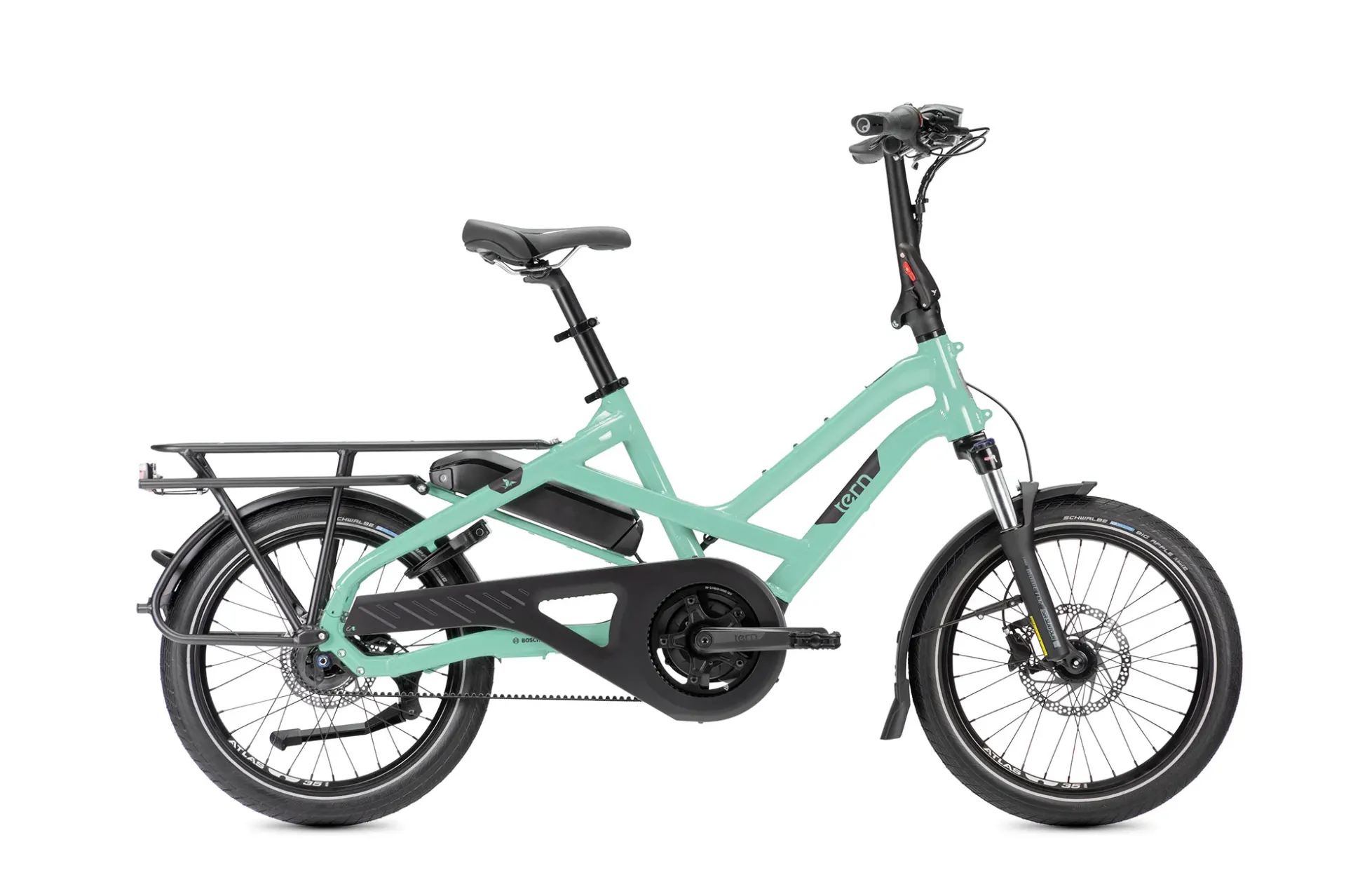 Tern HSD P5i - Nexus 5 Courroie - 545 Wh - BOSCH Performance Line - Smart system (Satin Black / Light Grey)