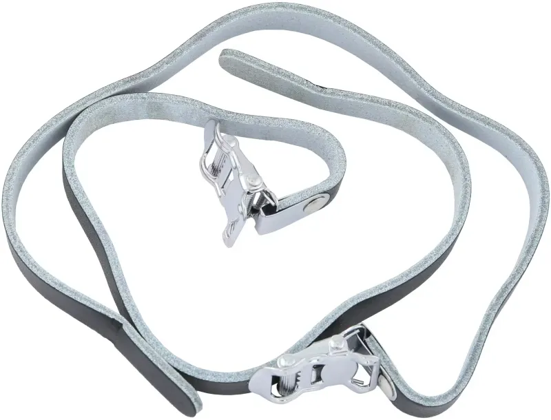 Courroies de cale-pieds CONTEC "Leather Strap"
